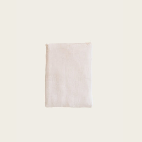 Organic Cotton Long-sleeved Bodysuit ~ Tiny Dot Latte on Milk