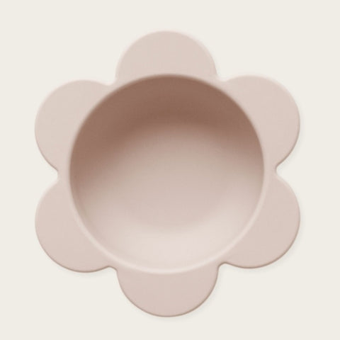 Jamie Kay Silicone Flower Snack Cup ~ Pearl